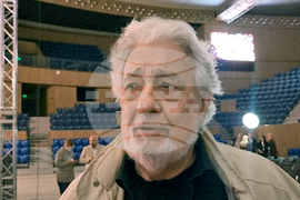 Варна - Пласидо Доминго - оперна гала - репетиция