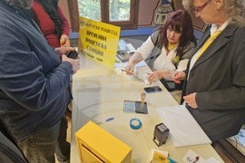 Перущица - 150 години от Априлското въстание - пощенска марка