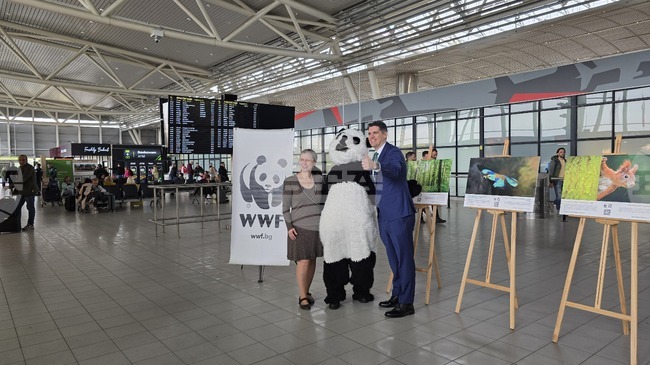 Photo Exhibition at Sofia Airport Showcases WWF Conservation Work in Bulgaria