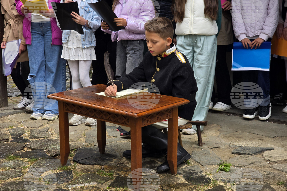 Благоевград - 150 години от Априлското въстание - възстановка с ученици