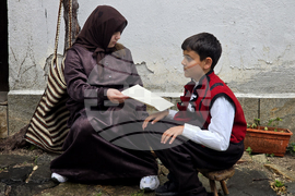 Благоевград - 150 години от Априлското въстание - възстановка с ученици