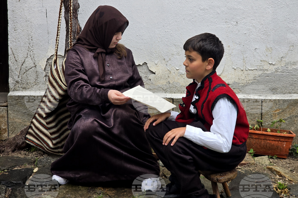 Благоевград - 150 години от Априлското въстание - възстановка с ученици