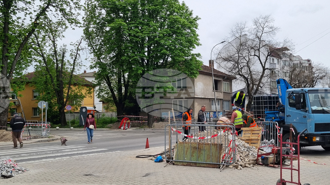 Заради изграждане на нов светофар затварят за движение част от улица „Кап. Данаджиев“ в Търговище 