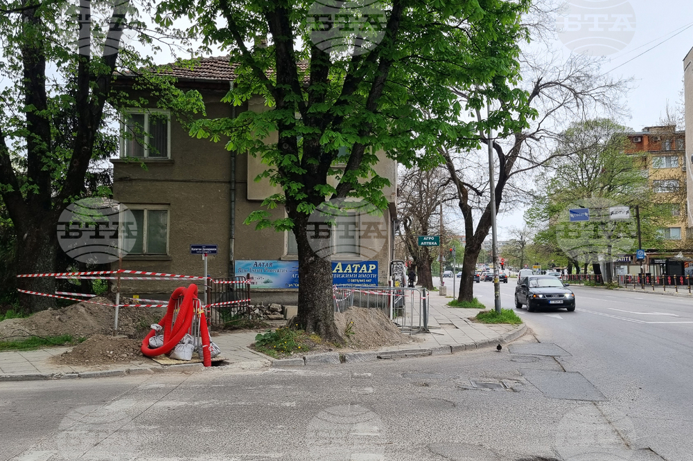 Търговище - нов светофар - изграждане