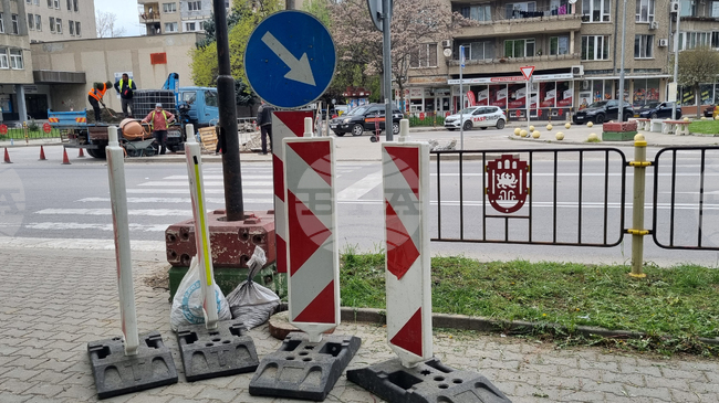 В Търговище затварят кръстовище заради изграждането на светофарна уредба