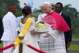 Equatorial Guinea Africa Pope