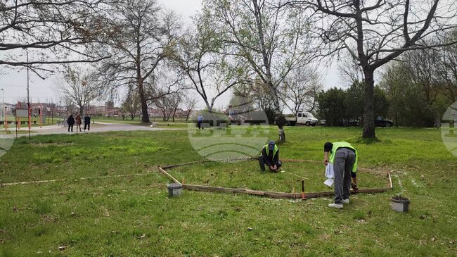 Започна благоустрояването на парка в Елхово с инвестиция от близо 340 хиляди евро