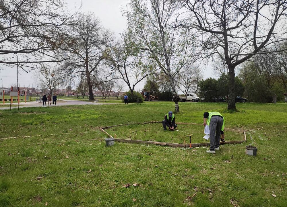 Елхово - парк - благоустрояване