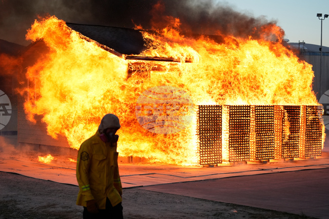 APTOPIX Climate Fireproof Home