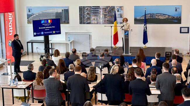 Аджерпрес: Над 20 румънски компании представиха иновативни решения в областта на отбраната в Дните на румънската индустрия в щаба на НАТО 