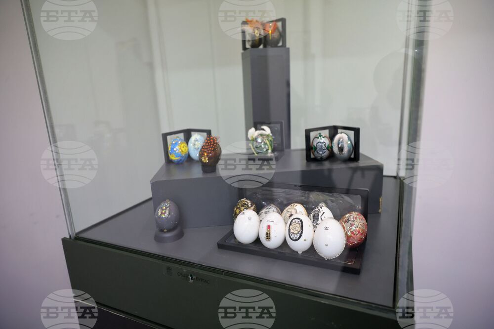 Бургас - ръчно рисувани яйца - изложба