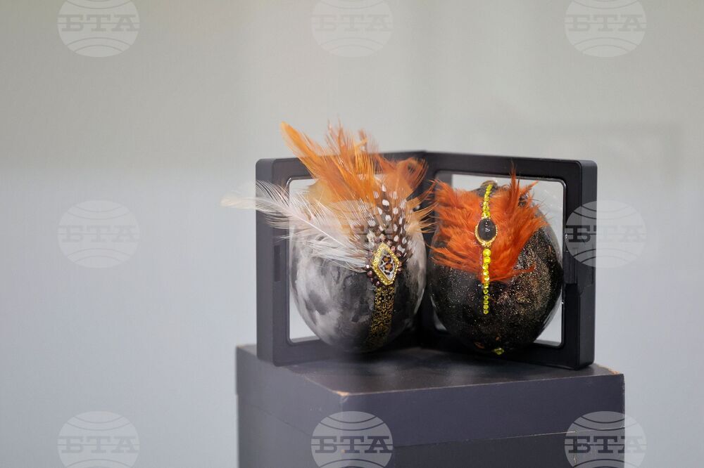 Бургас - ръчно рисувани яйца - изложба