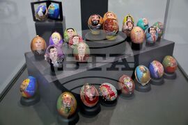 Бургас - ръчно рисувани яйца - изложба