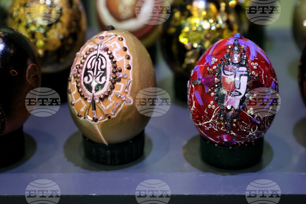 Бургас - ръчно рисувани яйца - изложба