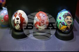 Бургас - ръчно рисувани яйца - изложба