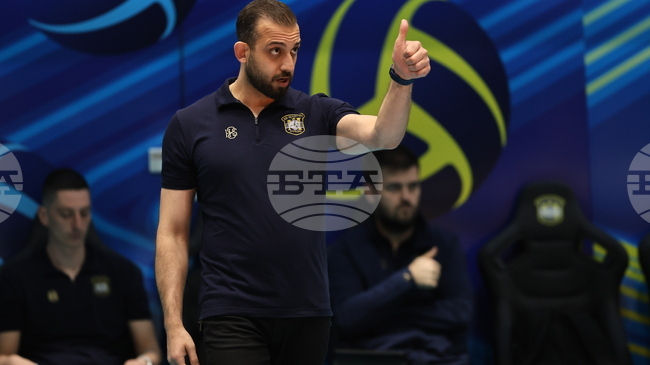 "Нашият отбор знае как се играят финали", заяви наставникът на Марица (Пловдив) Ахметджан Ершимшек след спечелването на титлата в НВЛ