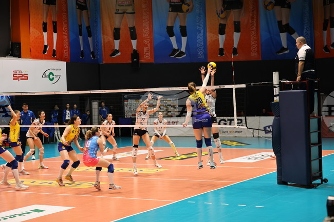Марица Пловдив постигна втора победа срещу Левски във финалната серия в женския шампионат по волейбол
