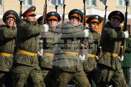 Russia Victory Day Parade Rehearsal