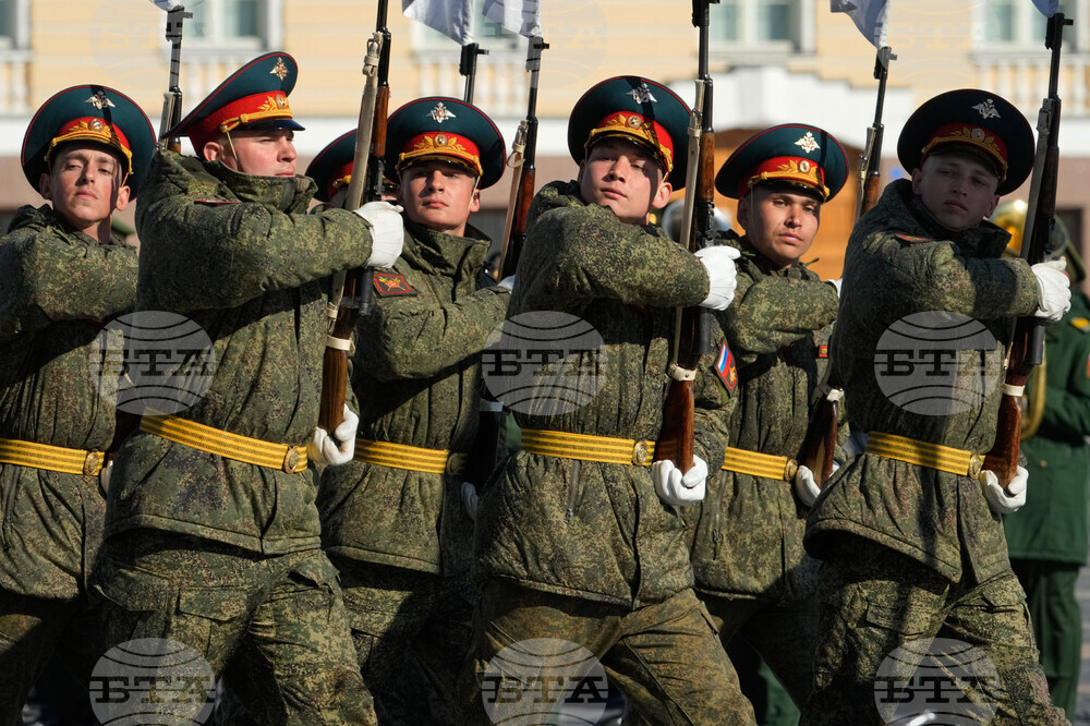 Russia Victory Day Parade Rehearsal