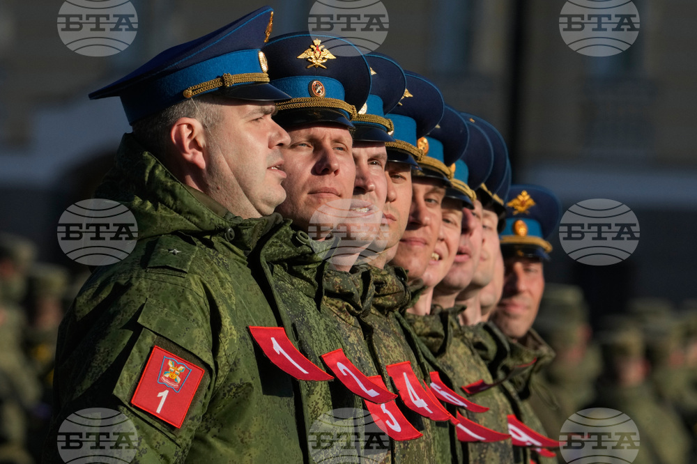 Russia Victory Day Parade Rehearsal