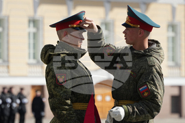 Russia Victory Day Parade Rehearsal