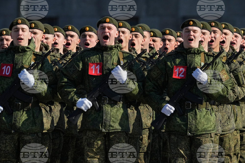Russia Victory Day Parade Rehearsal