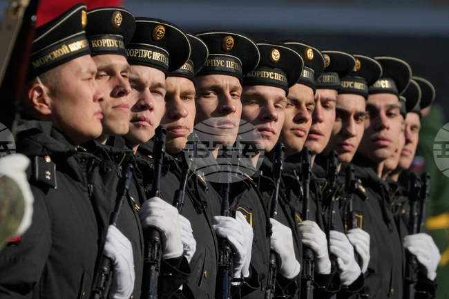APTOPIX Russia Victory Day Parade Rehearsal