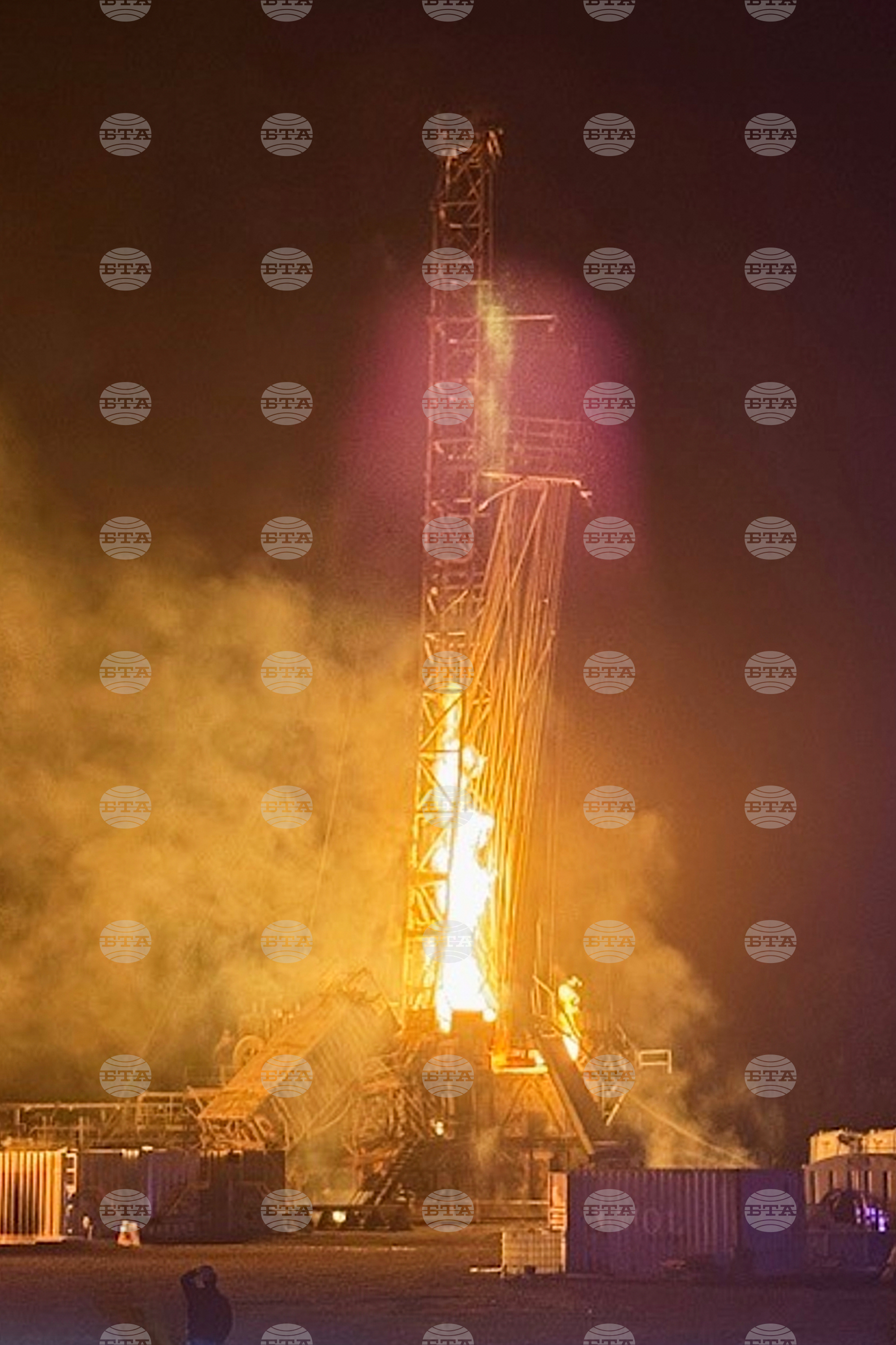 Well Site Explosion Texas