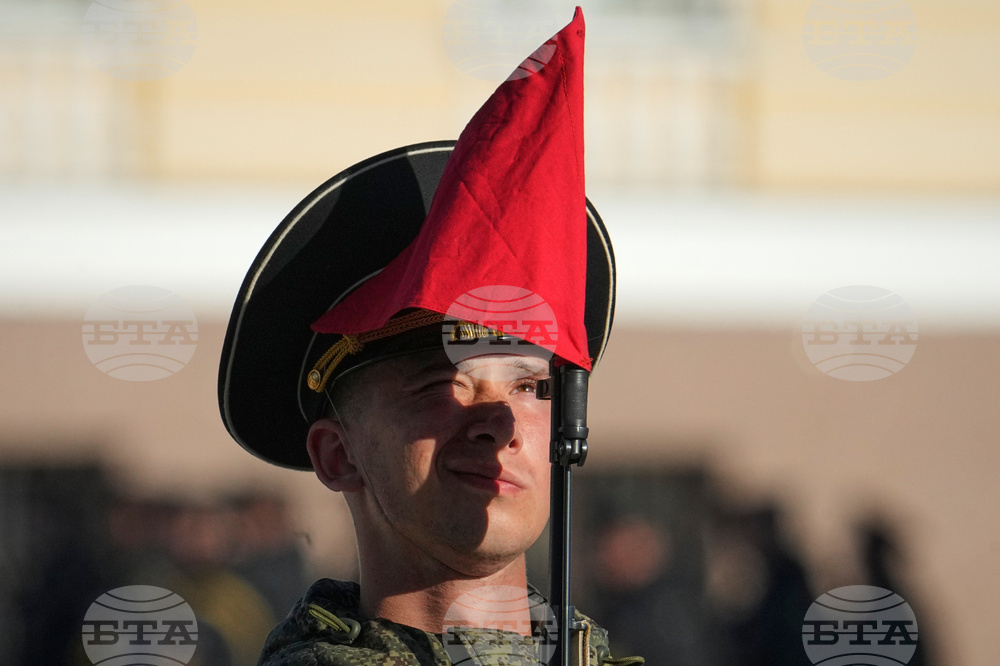 APTOPIX Russia Victory Day Parade Rehearsal