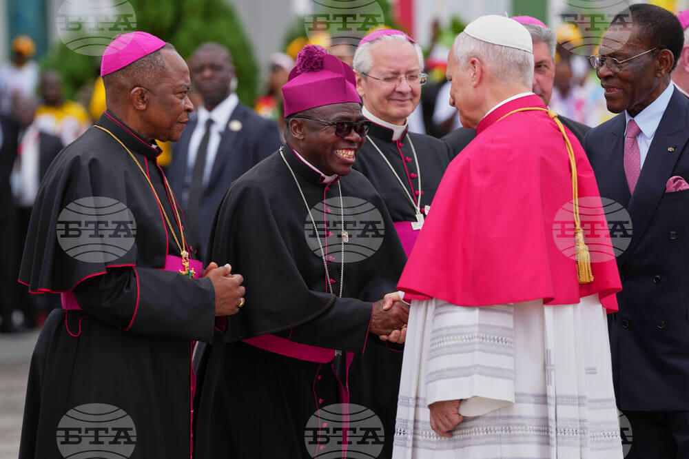 APTOPIX Equatorial Guinea Africa Pope
