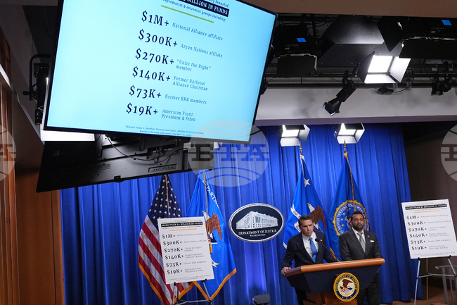 APTOPIX Justice Department Southern Poverty Law Center