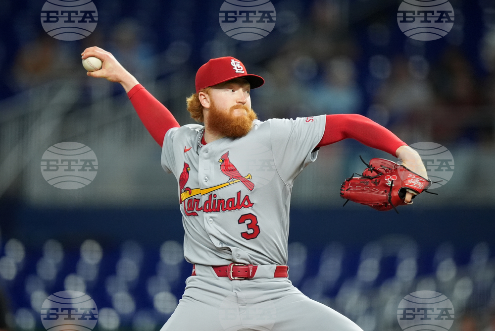 Cardinals Marlins Baseball