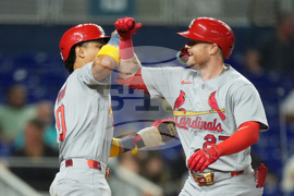 Cardinals Marlins Baseball