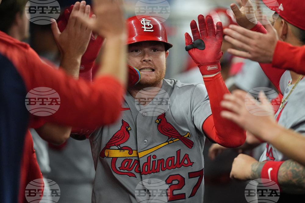 Cardinals Marlins Baseball