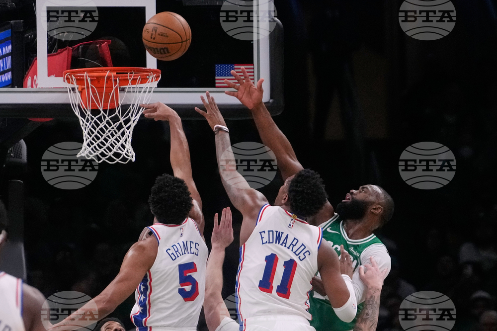 76ers Celtics Basketball