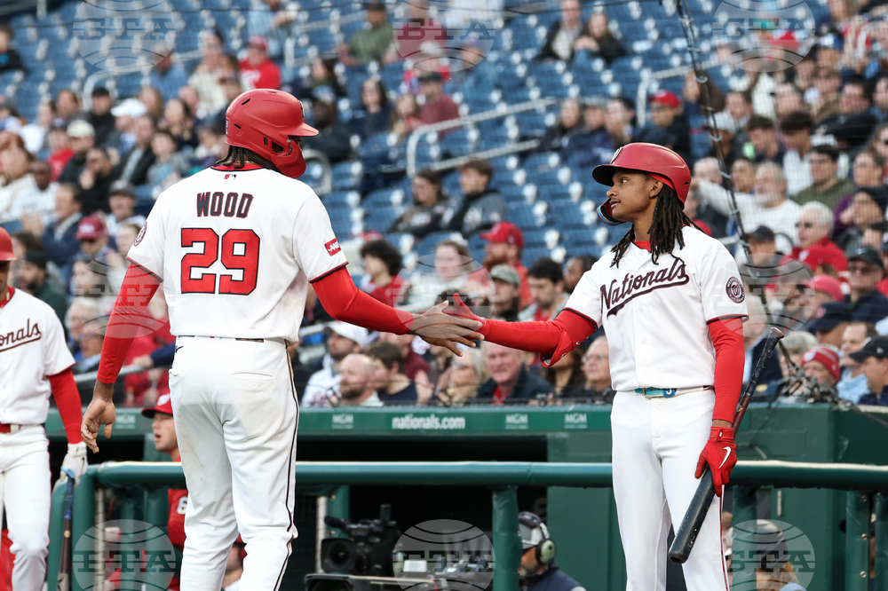 Braves Nationals Baseball