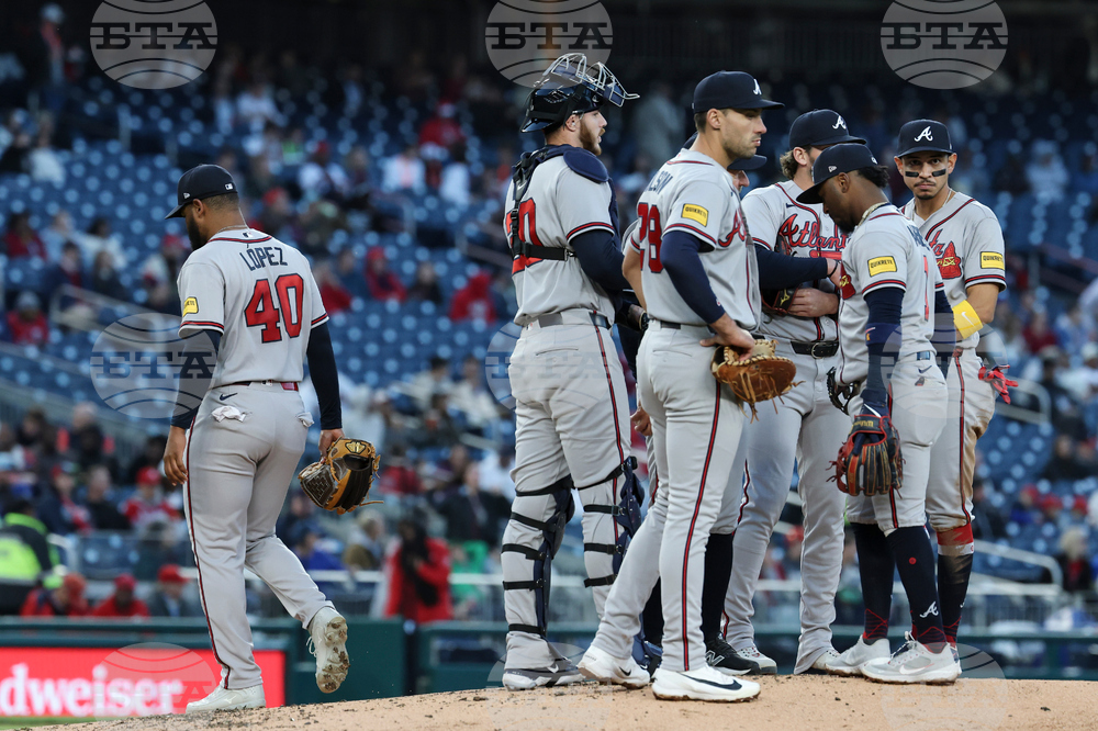 Braves Nationals Baseball