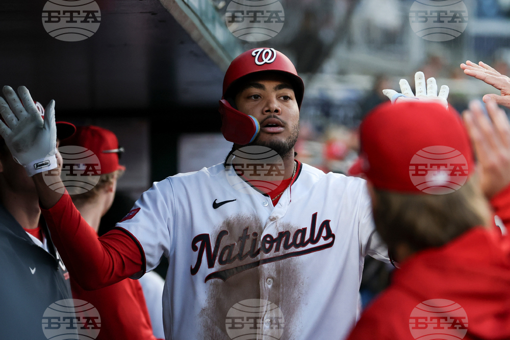 Braves Nationals Baseball