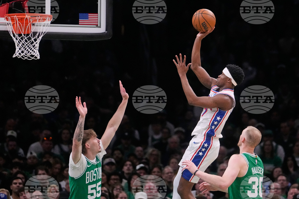 76ers Celtics Basketball