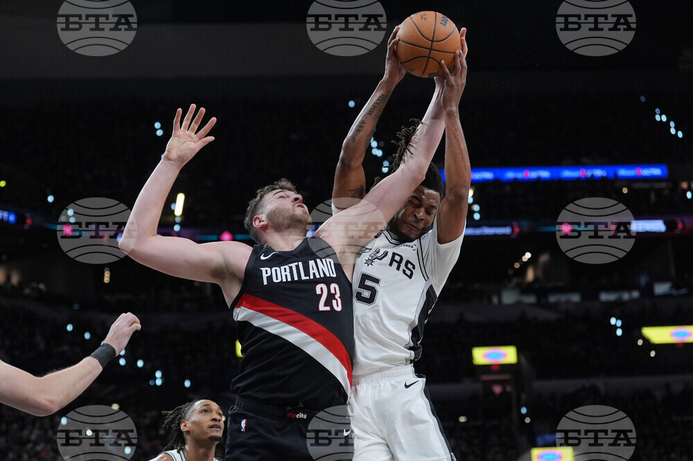Trail Blazers Spurs Basketball