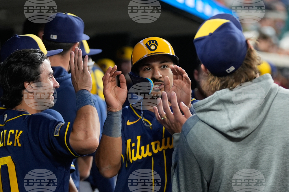 Brewers Tigers Baseball