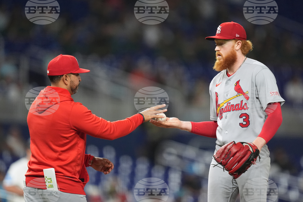 Cardinals Marlins Baseball