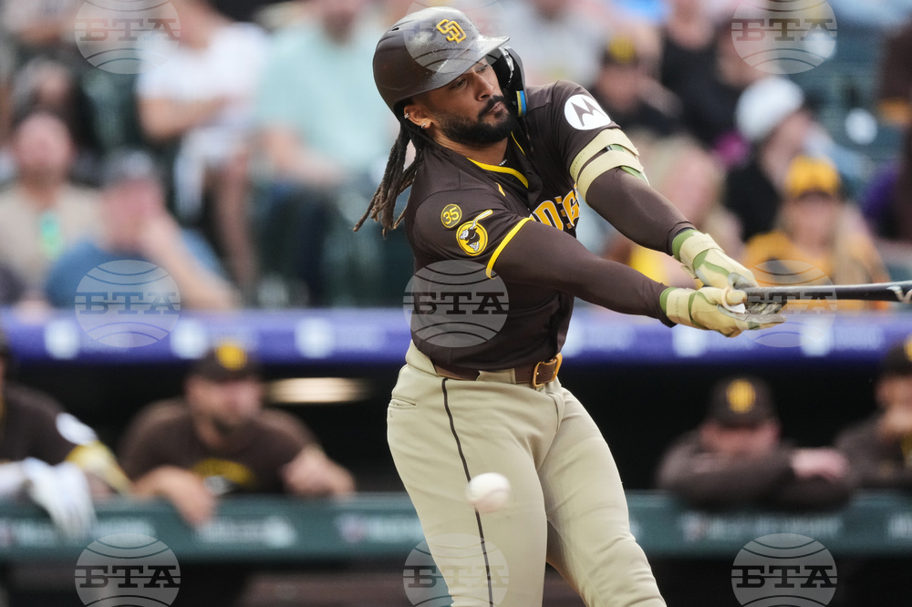 Padres Rockies Baseball