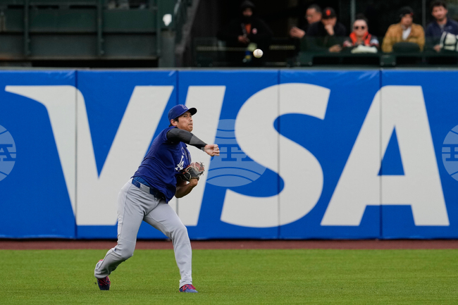 Dodgers Giants Baseball