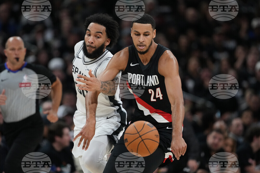 Trail Blazers Spurs Basketball