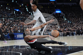Trail Blazers Spurs Basketball