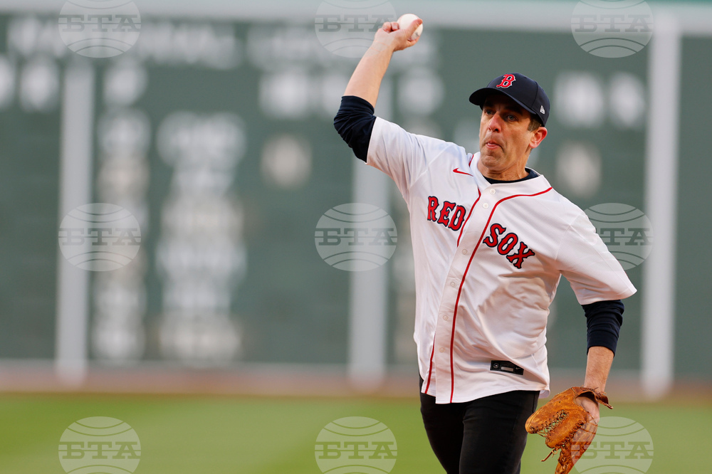 CORRECTION Yankees Red Sox Baseball