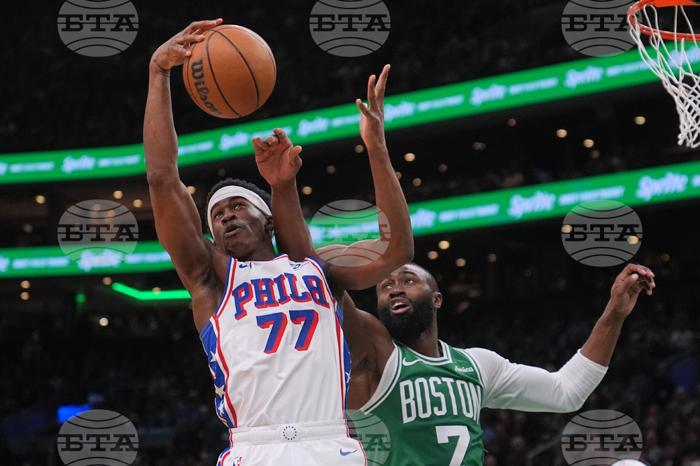 76ers Celtics Basketball