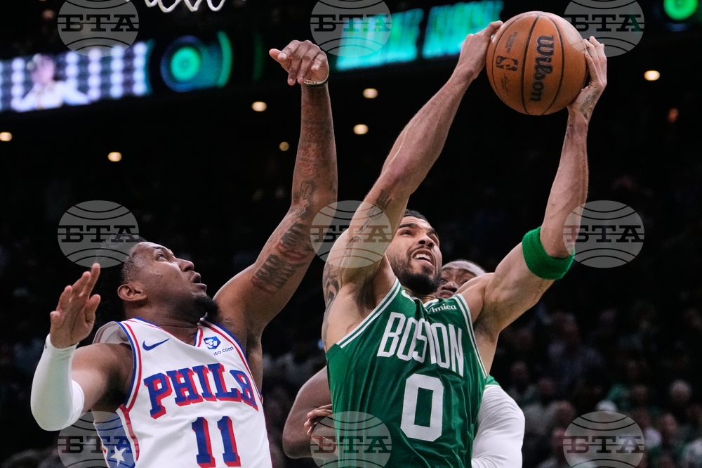 76ers Celtics Basketball