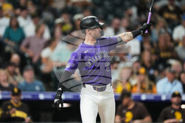 Padres Rockies Baseball